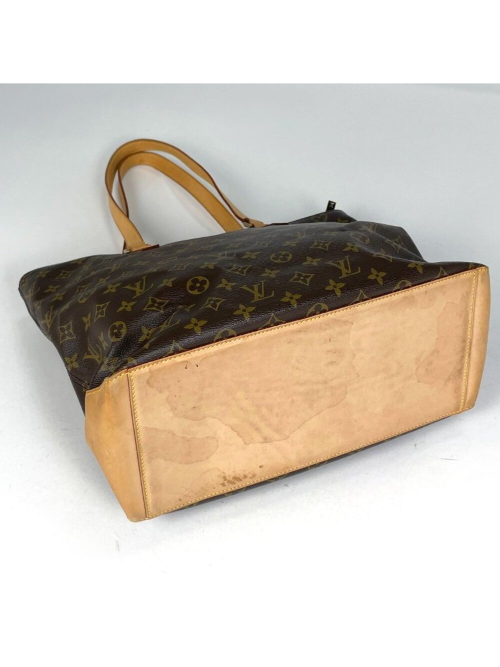 Louis Vuitton Cabas Mezzo Shoulder Bag Tote Monogram Brown - Picture 2 of 7